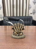 Pure Brass Panchmukhi Ganesha Idol - Divine Prosperity & Protection. 3.4” hieght 290