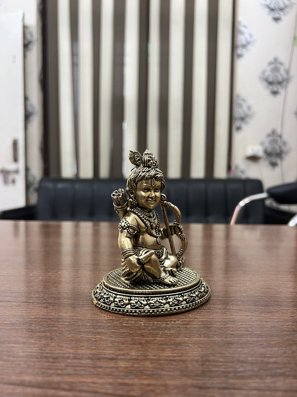 Divine Brass Ram Lalla. 4” hieght 210grm