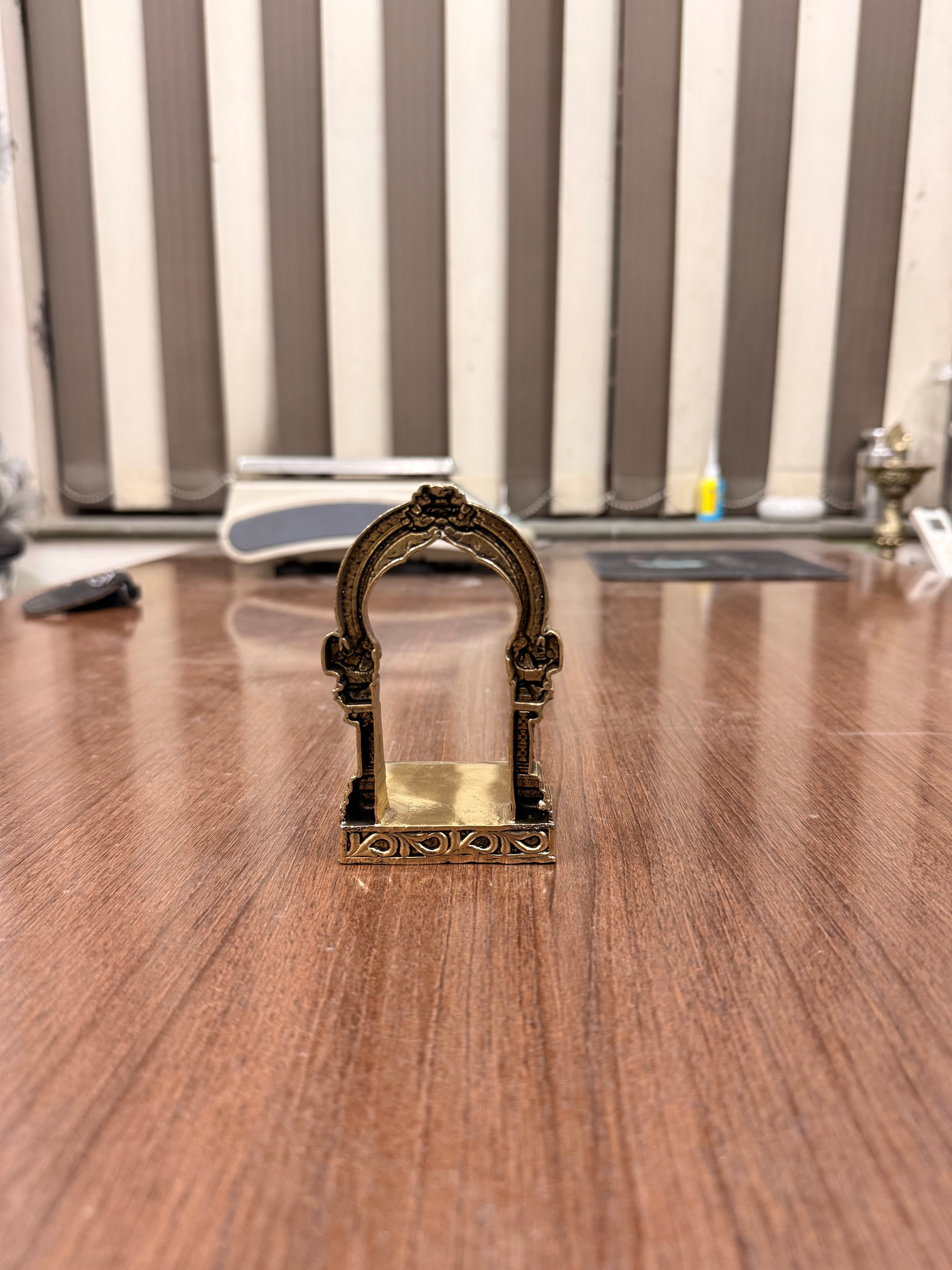 Handcrafted Decorative Brass Archway / Prabhavali Frame for Idols